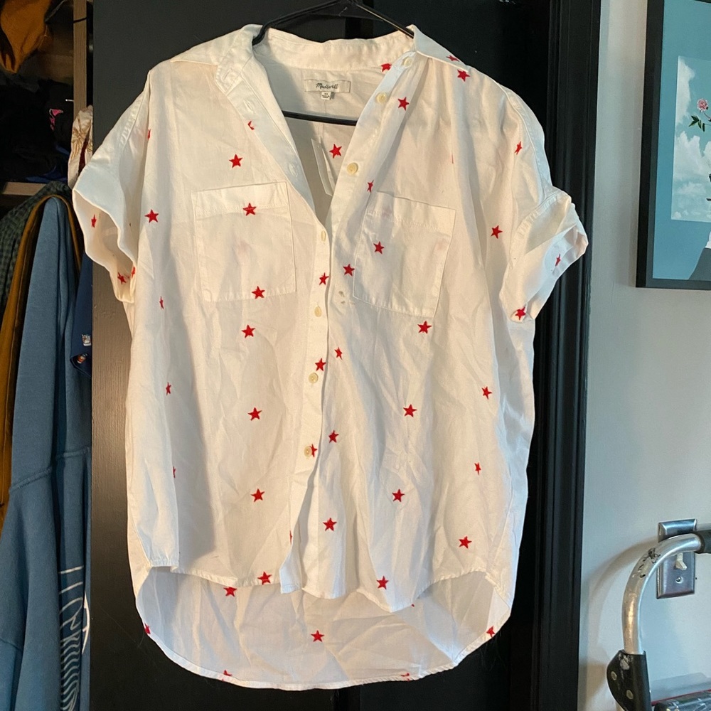 Madewell shirt sleeve button down